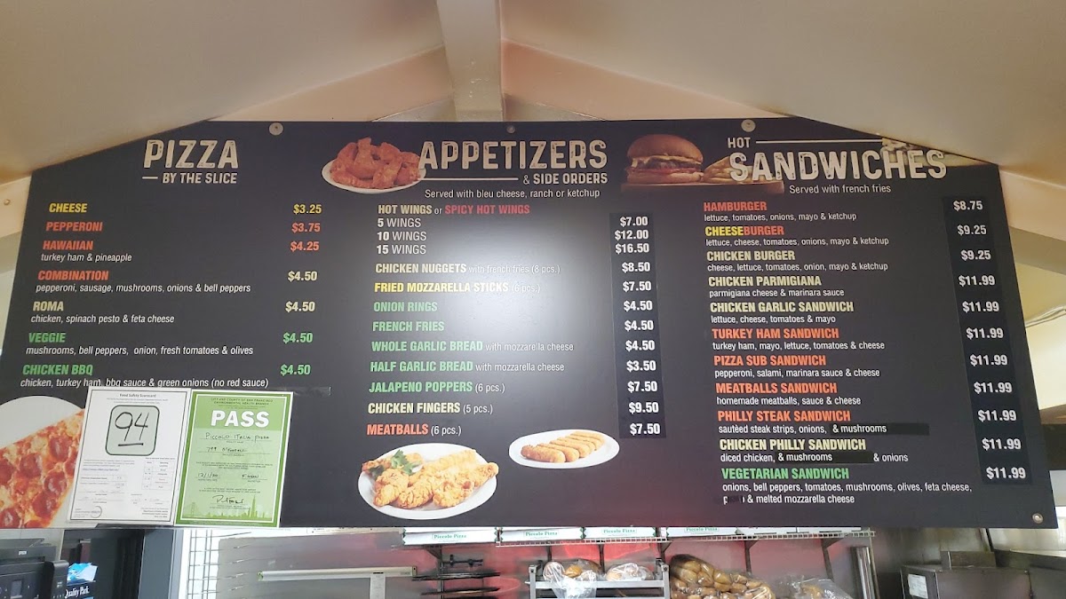 Piccolo Italia Menu - Image 6